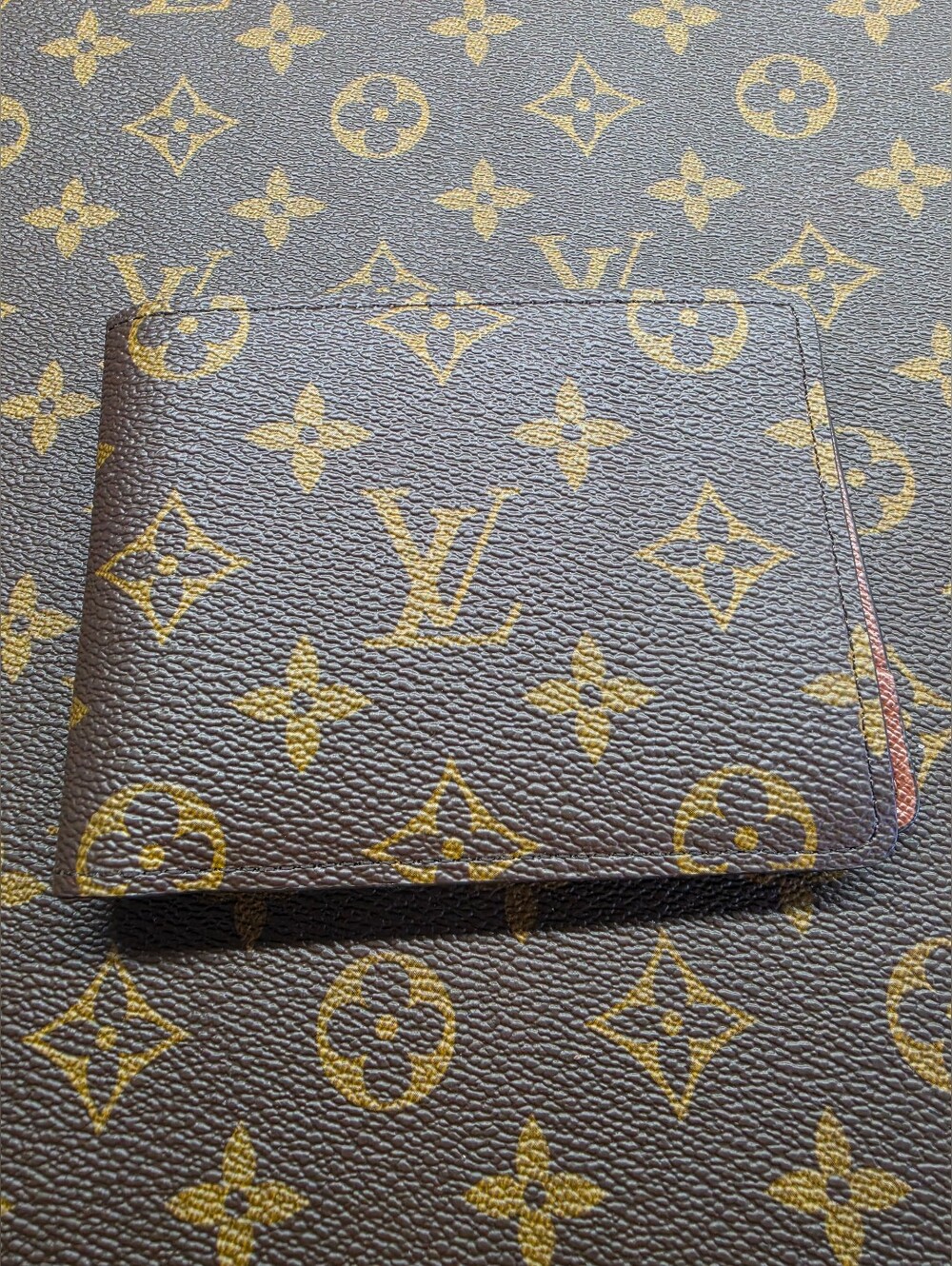 Louis Vuitton Multiple Wallet Monogram Canvas Bifold Wallet - Brown/Gold